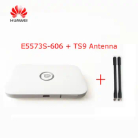 Unlocked Huawei E5573s-606 CAT4 150M 4G LTE WiFi Router Wireless + 2PCS Antenna