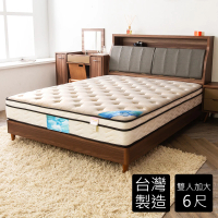 【時尚屋】翠絲特厚一層三線6尺加大雙人獨立筒彈簧床墊 GA8-20-6(免組裝 台灣製)