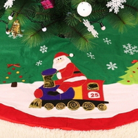 ✤宜家✤聖誕禮品68  聖誕樹裝飾品 禮品派對 裝飾 聖誕樹必備~聖誕樹裙(綠色)