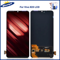 100% Tested Working 6.41"Inch AMOLED Display For Vivo X23 X21s V11 Pro LCD Touch Screen Digitizer Assembly Support Fingerprint