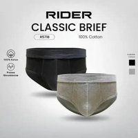 Rider Classic Brief - Celana Dalam Pria - Man Underwear R571B 1Pcs S
