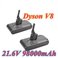 2023 New 98000mAh 21.6V Battery For Dyson V8 Absolute /Fluffy/Animal/ Li-ion Vacuum Cleaner rechargeable Battery
