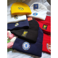2025 Knitted Hat Wool Ski Winter Football Real Madrid Warm Manchester United Merchandise Hat Men Man