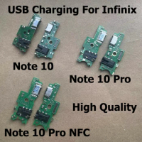 Charging USB Port Flex Cable For Infinix Note 10 Pro NFC USB Charging Dock Board Connector Flex Cable