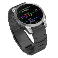 Quick Fit Watchband For Garmin Fenix 7X 6X 5X 3 GPS Pro puls Sapphire hr Metal Stainless Steel Wrist Strap 22/26mm Band Bracelet