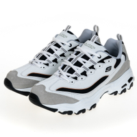 SKECHERS D'LITES 1.0 男鞋 白黑 穿搭 休閒鞋 老爹鞋 厚底 增高 666114WLGY