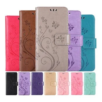 Wallet Flip Phone Case For Sony Xperia 10 IV 1 III 5 8 10 XZ XZ1 XZ2 XZ3 XA3 10 V 1 V Butterfly Card Holder Book Cover