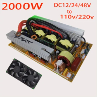 2000W DC12~24V to110V/220V pure sine wave inverter circuit board 2000W sine wave