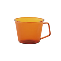 【Kinto】CAST AMBER琥珀色玻璃馬克杯 220ml