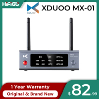 XDUOO MX-01 Bluetooth 5.3 Transmitter BT5.3 AUDIO Transmitter USB / OPTICAL / COAXIALI / AUX INPUTS