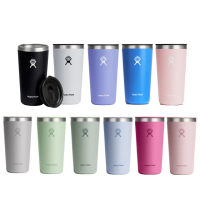 【Hydro Flask】20oz/592ml 保溫 保冰 附蓋 隨行杯 多色可選(超強保冰 咖啡杯 無毒 重視食安)