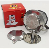 越式濾杯 滴漏杯 咖啡濾壺6cm#DADADI 