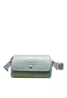 ZITIQUE Brand New Top Grain Cowhide Cylinder Crossbody Bag