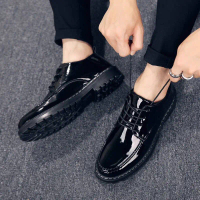 《Fast local shipping in Malaysia》New men's casual shoes, trendy shoes for students, small leather sh