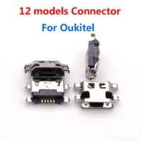 10pcs micro USB jack DC Charging Socket Port Connector power plug dock For oukitel k5 k7 / c13 c15 c17 k7 pro / u11 plus Power