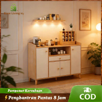 SL1-Modern Minimalist Sideboard Living Room Kitchen Multi-Functional Storage Cabinet Wood Furniture