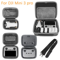 for DJI Mini 3 pro Storage Bag DJI RC remote controller case Portable Carrying Box Case Handbag Smart Controller Accessories