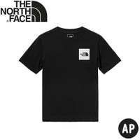 【The North Face 男 排汗透氣短袖T恤 AP《黑》】5AZE/短T/短袖上衣/休閒短袖