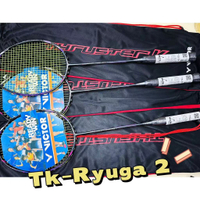 Victor RYUGA และ RYUGAII ไม้แบดมินตัน TK-RYUGA/RYUGAII แร็กเก็ตแบดมินตัน 4U ไม้แบดมินตันคาร์บอน พร้อ