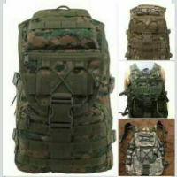 tas ransel loreng digital hijau (tas laptop,tas army) Army tactical legum