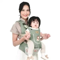 LB - Gendongan Bayi Depan Hipseat Baby joy Pinguin Series , Jungle Joy Series dan Dino zoo series Sa