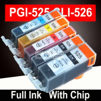 PGI525 PGI 525 CLI 526 Ink Cartridges for Canon Pixma iP4850 ix6550 MG5150 MG5250 MG6150 MG8150 MX885 MG5350 Printer Cartridge