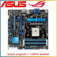 For ASUS F1A75-M PRO Computer Motherboard FM1 DDR3 32G For AMD A75 Desktop Mainboard SATA III USB PCI-E 3.0 X16