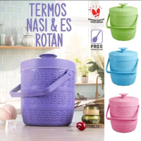 Rice Bucket Mini Tri J 6,5L Tempat penyimpanan berbahan plastik
