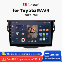 Junsun V1 AI Voice Wireless CarPlay Android Auto Radio for Toyota RAV4 2007-2011 4G Car Multimedia GPS 2din autoradio
