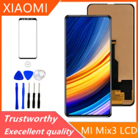 100% testing Original Mix3 Lcd For Xiaomi Mi Mix3 LCD Display Touch Screen Digitizer Assembly For Xiaomi Mi Mix 3 MiMix3 Lcds