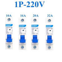 Aptomat MCB 1 Pha NXB-63 Chint 6A, 10A, 16A, 25A, 32A, 40A, 50A, 63A, 80A,100A,125A;Dòng Cắt 6KA~10K