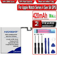 HSABAT A2058 A2059 420mAh Battery for Apple Watch Series 4 Gen S4 GPS 40mm 44mm