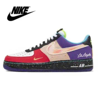 Nike-Air Force 1 07 One Low Top Red White Black Lightweight Outdoor Women Men Skateboarding Shoes Sneakers CT1117-100 OA