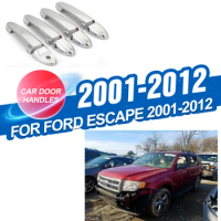 Ford Escape2001-2012 Silver style exterior door handle cover trim