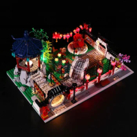 USB Light Kit for LEGO New Year Lantern Spring Festival 80107 Brick Building Set Blocks -Not include Lego Model