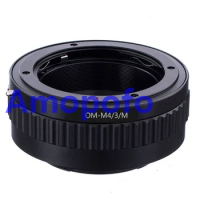 Amopofo OM-M4/3/M Adapter For Olympus OM Lens to M4/3 for Panasonic Adapter Macro Focusing Helicoid