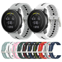 Sports Silicone Strap For SUUNTO 9 PEAK Watch Band For SUUNTO 3 / 5 PEAK Replace Wristbelt Watchband Bracelet Accessories