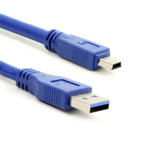 USB 3.0 A Male AM to Mini USB 3.0 Mini 10pin Male USB3.0 Cable 0.3m 0.6m 1m 1.5m 1.8m 3m 5m 1ft 2ft 3ft 5ft 6ft 10ft 3 5 Meters