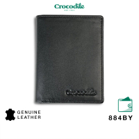 Crocodile 884BY Dompet Pria Men Wallet Leather Kulit Original - Hitam Sekat Uang dan Kartu