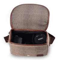 For Leica Canon EOS R Nikon SONY Panasonic Pentax Olympus Fujifilm Instax MINI 7+ C S 70 90 80 Retro Photo Case Cover Camera Bag