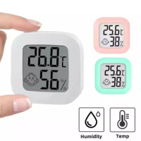 New Mini LCD Digital Thermometer Hygrometer Indoor Electronic Temperature Hygrometer Sensor Meter Household Thermometer