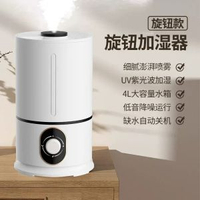 加濕器4L大容量抗菌加濕家用超大霧量噴霧空氣加濕器usb