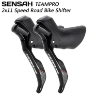 SENSAH TEAM PRO STI 2x11 Speed Road Bike Shifter Lever Brake Bicycle Derailleur Groupset For Shimano 5800 6800 R7000 R8000 Parts