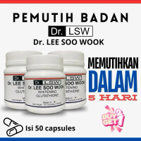 ( GRATIS 1 ) DR LSW LEE SOO WOOK Whitening L-Glutathione Pemutih Seluruh Badan Kulit Sehat Cerah Ala