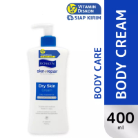 Rosken Rosken Dry Skin Cream 400 Ml - Krim Pelembab Kulit Kering, Tidak Berminyak Dan Cepat Meresap