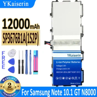12000mAh SP3676B1A(1S2P) Battery For Samsung Galaxy Tablet Tab 2 Tab2 Note 10.1 P5100 P5110 P7500 P7510 N8010 SP3676B1A Bateria
