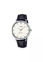 CASIO LTP-VT04L-7A2 Women Analog Watch Black Leather Strap