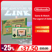 Nintendo Game &amp; Watch The Legend of Zelda Play Three Series Defining Retro Games includes A Handy Digital Clock and Timer