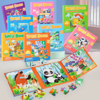 Puzzle Anak Puzzle Magnet Magnetic Puzzle Book Buku Mainan Edukasi Anak