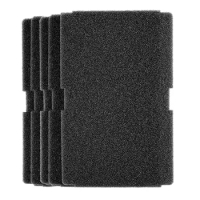 5 Piece Dryer Filters Black Sponge For Beko/Grundig/Elektra Bregenz/Blomberg Part 2964840100 Tumble Dryer Spare Parts